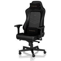 Noblechairs HERO Gaming Chair - Top Grain Leather (Black)
