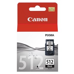 Canon Pixma PG512 FINE Standard Capacity Ink Cartridge (Black)