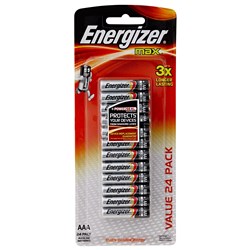 Energizer Max AAA 24 Battery Pack