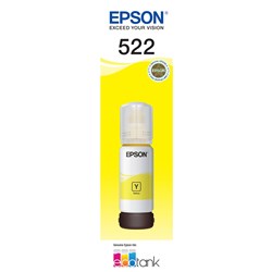 Epson T522 EcoTank Ink Bottle (Yellow)