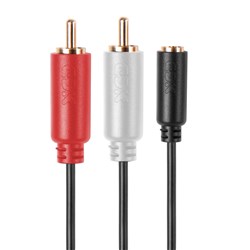 XCD Essentials 2m 3.5mm to 2 RCA Audio Cable