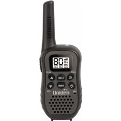 Uniden UH45 80 Channel UHF Handheld Radio with Kid Zone (Black)