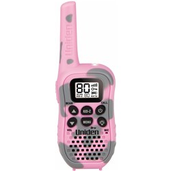 Uniden UH45 80 Channel UHF Handheld Radio with Kid Zone (Camo Pink)