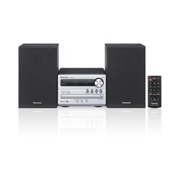 Panasonic SC-PM250GN Micro CD Hi-Fi System (Silver)