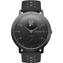 Withings Steel HR Sport Smart Watch (Black/Black)