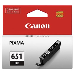 Canon CLI651BK Ink Cartridge (Black)