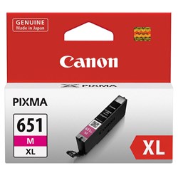 Canon Pixma CLI651XL High Capacity Ink Cartridge (Magenta)