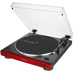 Audio-Technica LP60X Fully Automatic Turntable (Red)