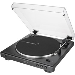 Audio-Technica LP60XBT Fully Automatic Belt Drive Stereo Bluetooth Turntable (Black)