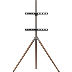 One For All Designer 32'-65' TV Stand (Walnut/Gunmetal)