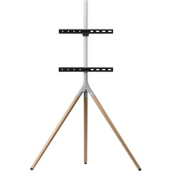 One For All Designer 32'-65' TV Stand (Oak/Silver)