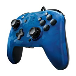 Faceoff Controller Deluxe for Nintendo Switch (Blue Camo)