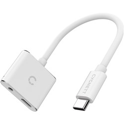 Cygnett USB-C Audio & Charge Adapter