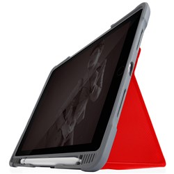 STM Dux Plus Duo Cover for iPad 10.2' [7th/8th/9th Gen] (Red)