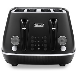 De'Longhi Distinta Moments 4 Slice Toaster (Black)