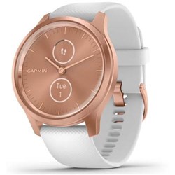 Garmin Vivomove Style Hybrid Smart Watch (Rose Gold/White)