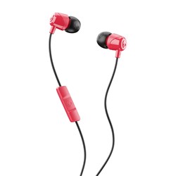 Skullcandy Jib In-Ear Wired Headphones With Mic (Red/Black)