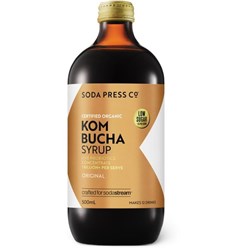 Soda Press Organic Soda Syrup 500ml (Organic Kombucha)