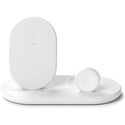 Belkin 7.5W Wireless Charging Stand for Apple Watch   AirPods (White)