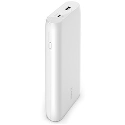 Belkin BoostUp Charge 20K USB-C Portable Power Bank (White)