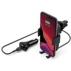 Belkin BoostUP Charge 10W Wireless Car Charger with Vent Mount