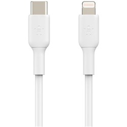 Belkin BoostUp Charge USB-C to Lightning Cable 1m (White)