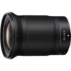 Nikon Nikkor Z 20mm f/1.8 S Mirrorless Camera Lens