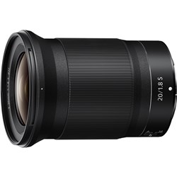 Nikon Nikkor Z 20mm f/1.8 S Mirrorless Lens