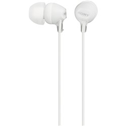 Sony MDR-EX15LP In-Ear Headphones (White)