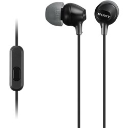 Sony MDR-EX15AP Monitor In-Ear Headphones (Black)