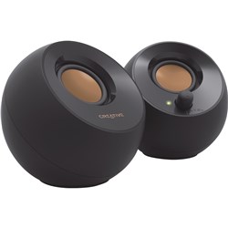 Creative Pebble USB Powered Speaker (Black)