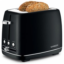 Kambrook Purely Perfect Slice 2 Slice Toaster (Black)