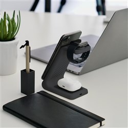 STM ChargeTree 3-in-1 Charging Stand (Grey)