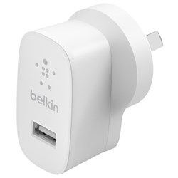 Belkin 12W USB-A Wall Charger (White)