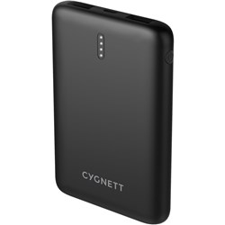 Cygnett ChargeUp Move 5K Dual USB Power Bank (Black)
