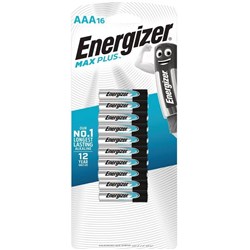 Energizer Max Plus AAA Batteries (16pk)