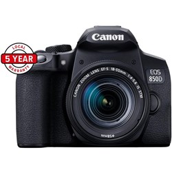 Canon EOS 850D DSLR Camera with EFS18-55STM lens