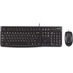 Logitech Desktop MK120 Wired Keyboard and Mouse Combo