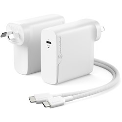 ALOGIC Rapid Power 100W GaN Wall Charger w/ 100W USB-C Charging Cable
