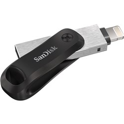 SanDisk iXpand Go Lightning to USB 3.0 256GB Flash Drive