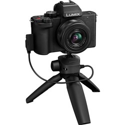 Panasonic LUMIX G100V Mirrorless Vlogging Camera Kit with 12-32mm Lens + Tripod Grip