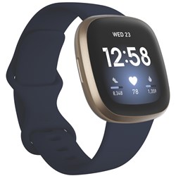 Fitbit Versa 3 (Midnight/Soft Gold)
