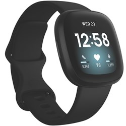 Fitbit Versa 3 (Black/Black Aluminium)