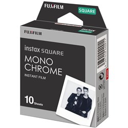 Fujifilm Instax Square Film Monochrome (10 Pack)