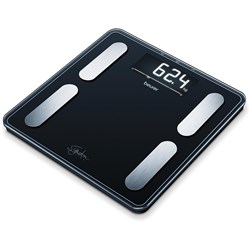 Beurer BF400B Signature Line Digital Glass Body Fat Scale (Black)
