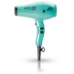 Parlux 385 Powerlight Ceramic & Ionic Hair Dryer (Aquamarine)