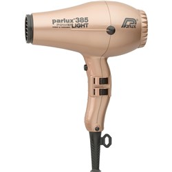 Parlux 385 Powerlight Ceramic & Ionic Hair Dryer (Light Gold)