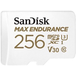 SanDisk Max Endurance MicroSDXC 256GB Memory Card