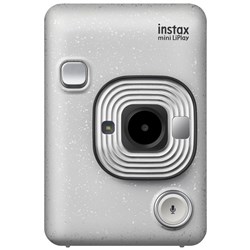 Fujifilm Instax Mini LiPlay Instant Camera (Stone White)