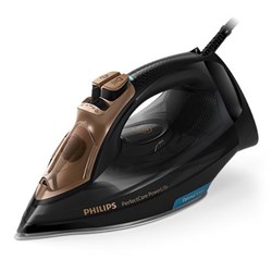 Philips PerfectCare PowerLife Steam Iron (Black/Gold)